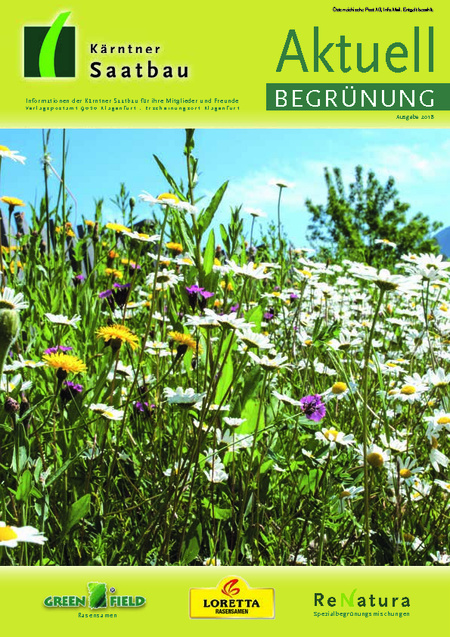 Titelbild Katalog Kärntner Saatbau